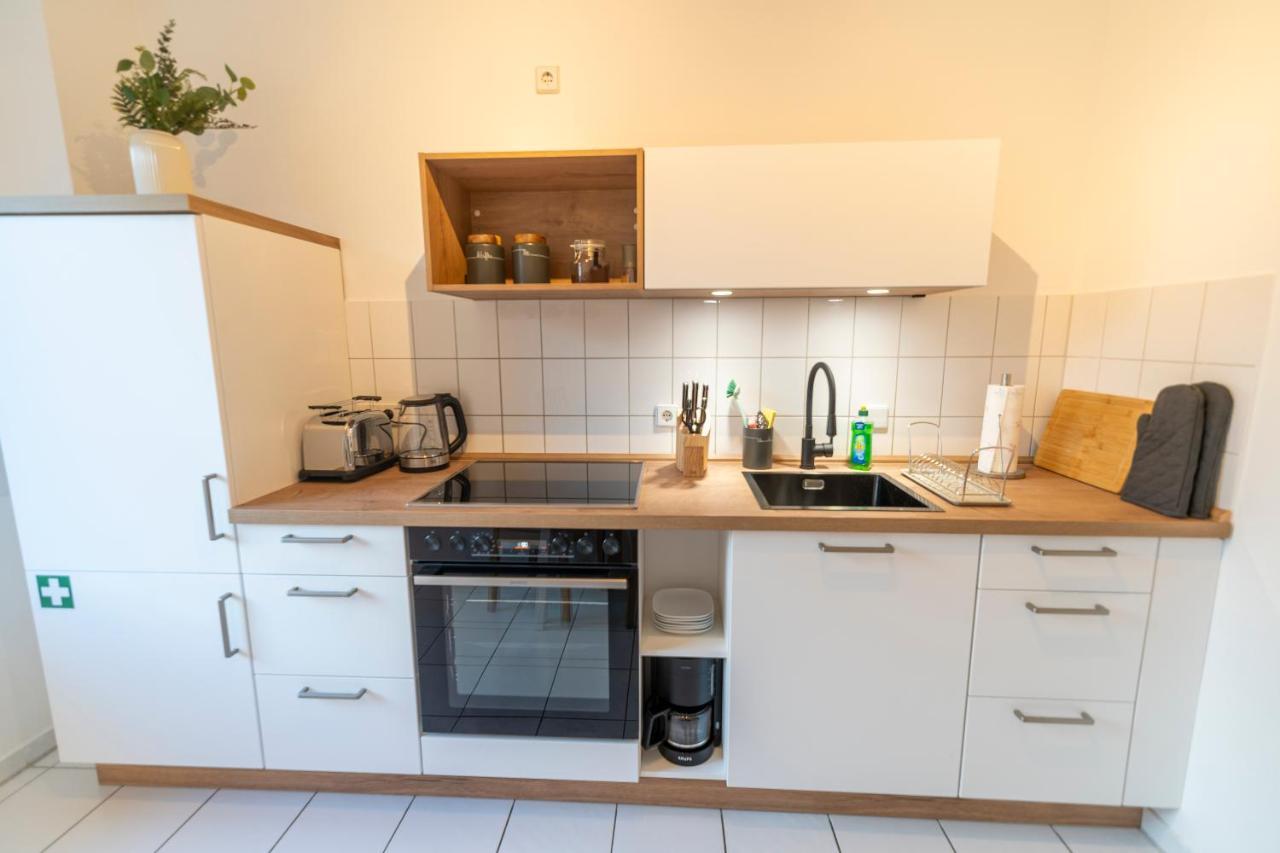 Rr - Unique Apartment 70Qm - Terrace - Washer マクデブルク エクステリア 写真